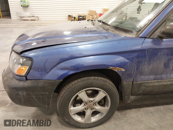 2003 Subaru Forester X with VIN JF1SG63663H708501, listed as a IAAI auction lot 41547662 with 208,134 mi miles. Bid and sale history available at carsss.com. Image 6.