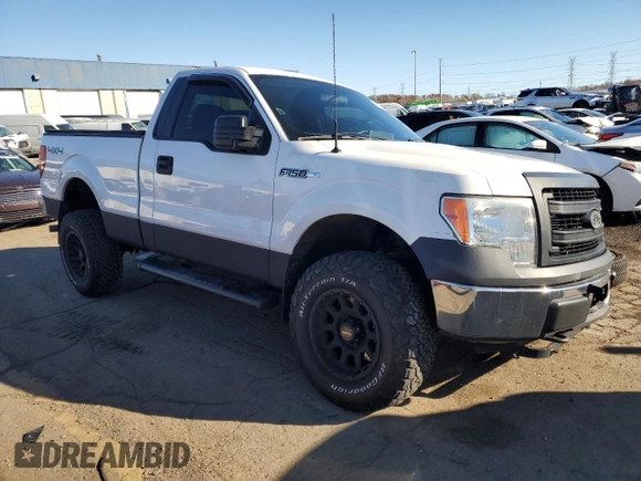 2013 Ford F-150 XL with VIN 1FTMF1EFXDFD34591, listed as a Copart auction lot 79859154 with 227,647 mi miles and Clean Title. Bid and sale history available at DreamBid. Image 4.