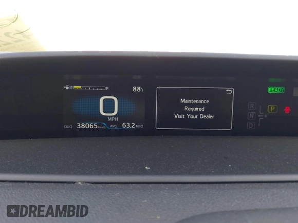 2022 Toyota Prius LE z VIN JTDKAMFP3N3202936, wystawiony jako IAAI lot #42238577 z przebiegiem 38 065 mil mil oraz . Historia ofert i sprzedaży dostępna na DreamBid. Obrazek 7.