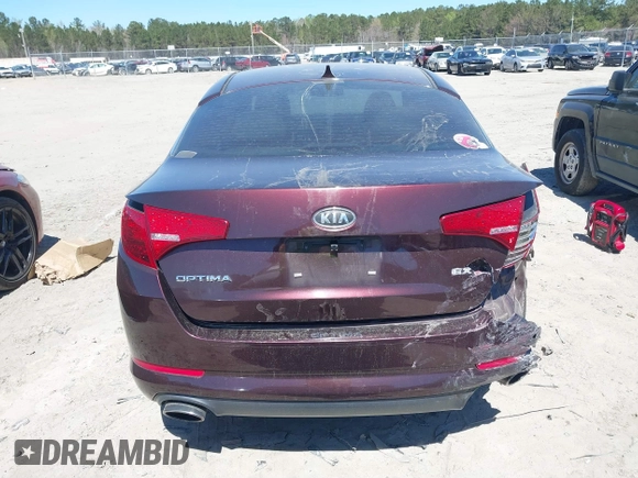 2012 Kia Optima EX with VIN 5XXGN4A73CG071036, listed as a IAAI auction lot 41849926 with 147,448 mi miles. Bid and sale history available at carsss.com. Image 16.