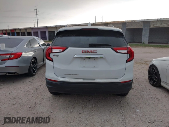 2023 GMC Terrain SLE with VIN 3GKALMEG2PL145485, listed as a IAAI auction lot 41935250 with 49,693 mi miles and . Bid and sale history available at DreamBid. Image 16.