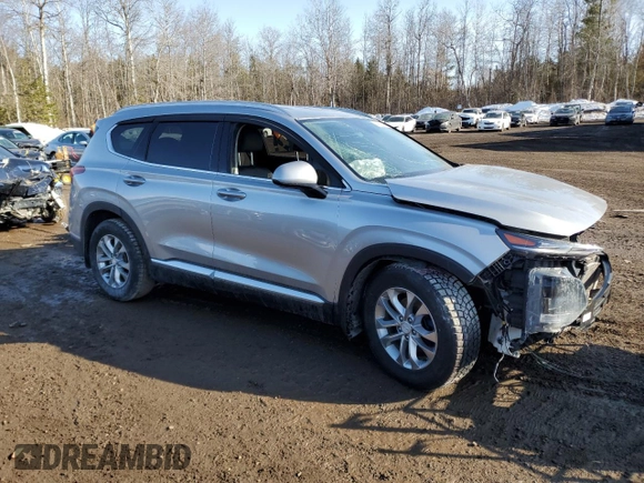2020 Hyundai Santa Fe Essential with VIN 5NMS2CAD3LH225717, listed as a Copart auction lot 46838885 with 0 mi miles and Salvage Title. Bid and sale history available at carsss.com. Image 4.