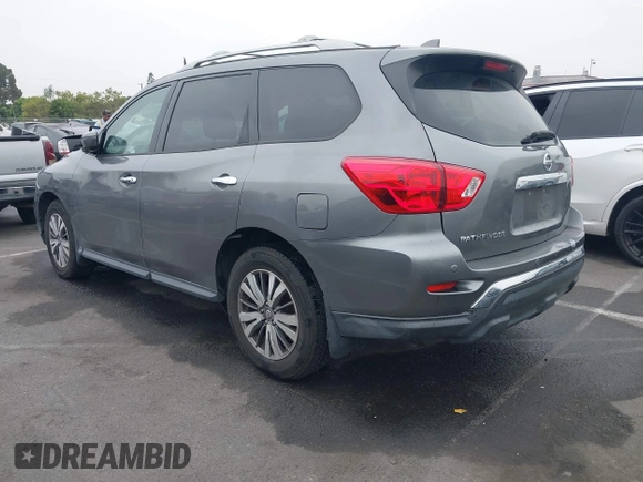 2019 Nissan Pathfinder SL with VIN 5N1DR2MN4KC624552, listed as a IAAI auction lot 42713518 with 115,291 mi miles and . Bid and sale history available at DreamBid. Image 3.