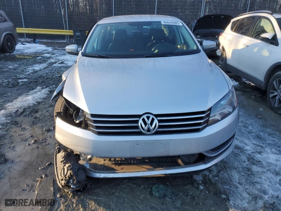 2014 Volkswagen Passat SE with VIN 1VWBP7A35EC009611, listed as a Copart auction lot 88846905 with 99,459 mi miles and Salvage Title. Bid and sale history available at carsss.com. Image 5.