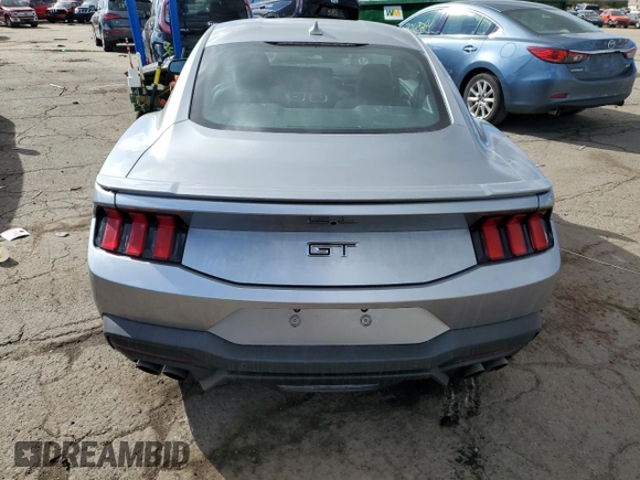 2024 Ford Mustang GT with VIN 1FA6P8CF3R5428820, listed as a Copart auction lot 76084984 with 376 mi miles and Clean title. Bid and sale history available at DreamBid. Image 6.