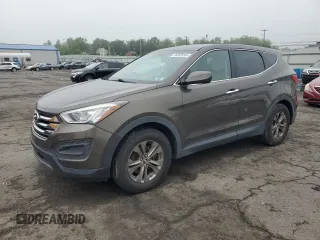 2014 Hyundai Santa Fe z VIN 5XYZTDLB3EG205896, wystawiony jako Copart lot #56800995 z przebiegiem 147 175 mil mil oraz Tytuł czysty. Historia ofert i sprzedaży dostępna na DreamBid. Obrazek 1.