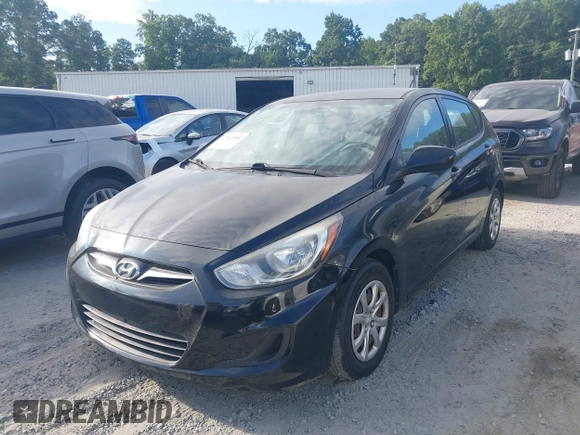 2012 Hyundai Accent GS with VIN KMHCT5AE9CU018582, listed as a IAAI auction lot 42761005 with 87,655 mi miles and . Bid and sale history available at DreamBid. Image 2.