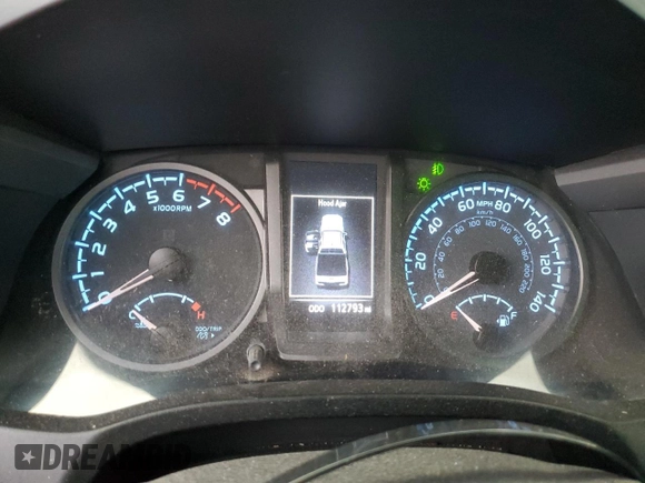 2021 Toyota Tacoma 4WD SR5 with VIN 3TMDZ5BN2MM108586, listed as a Copart auction lot 84925984 with 112,793 mi miles and Salvage Title. Bid and sale history available at carsss.com. Image 9.