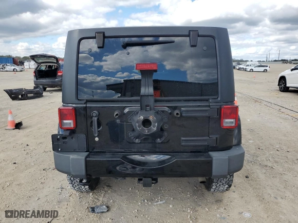 2015 Jeep Wrangler Unlimited Sahara with VIN 1C4BJWEG6FL774968, listed as a Copart auction lot 45646525 with 71,528 mi miles and Salvage Title. Bid and sale history available at carsss.com. Image 6.