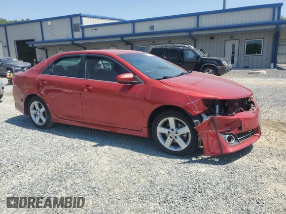 2012 Toyota Camry L with VIN 4T1BF1FK2CU557636, listed as a Copart auction lot 53494515 with 176,317 mi miles and Salvage Title. Bid and sale history available at DreamBid. Image 4.
