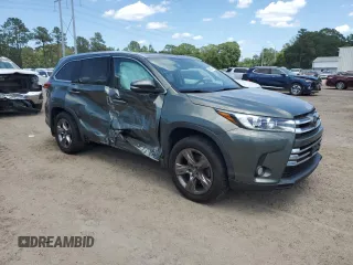 2018 Toyota Highlander Limited с VIN 5TDDZRFH7JS841952, выставлен на аукционе Copart как лот 56663945 с пробегом 50 489 миль миль и Списание • Salvage title. История ставок и продаж доступна на DreamBid. Изображение 4.