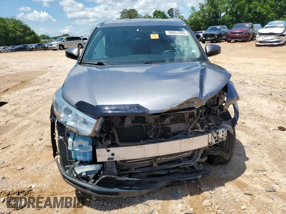 2015 Toyota Highlander Limited с VIN 5TDDCRFH6FS011570, выставлен на аукционе Copart как лот 56651285 с пробегом 91 983 миль миль и Списание • Salvage title. История ставок и продаж доступна на DreamBid. Изображение 5.