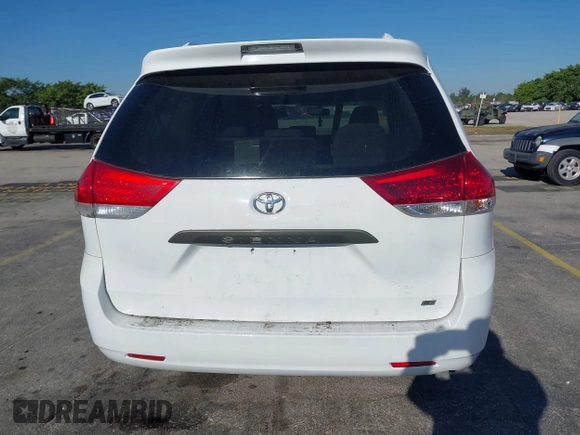 2012 Toyota Sienna with VIN 5TDKA3DC5CS011220, listed as a IAAI auction lot 41770493 with 199,266 mi miles and . Bid and sale history available at DreamBid. Image 16.