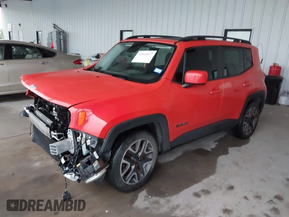2016 Jeep Renegade Latitude z VIN ZACCJABT2GPC48858, wystawiony jako IAAI lot #42465822 z przebiegiem 67 705 mil mil oraz . Historia ofert i sprzedaży dostępna na DreamBid. Obrazek 17.