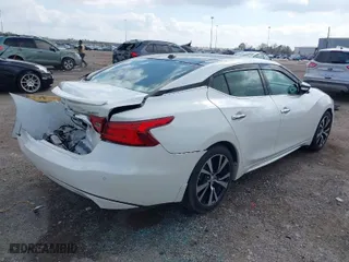 2016 Nissan Maxima 3.5 SL with VIN 1N4AA6AP8GC403657, listed as a IAAI auction lot 41506188 with 97,935 mi miles. Bid and sale history available at carsss.com. Image 4.