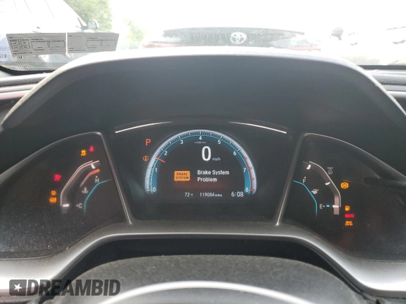 2016 Honda Civic EX-T с VIN 2HGFC3B38GH355161, выставлен на аукционе Copart как лот 58153225 с пробегом 119 084 миль миль и Списание • Salvage title. История ставок и продаж доступна на DreamBid. Изображение 9.