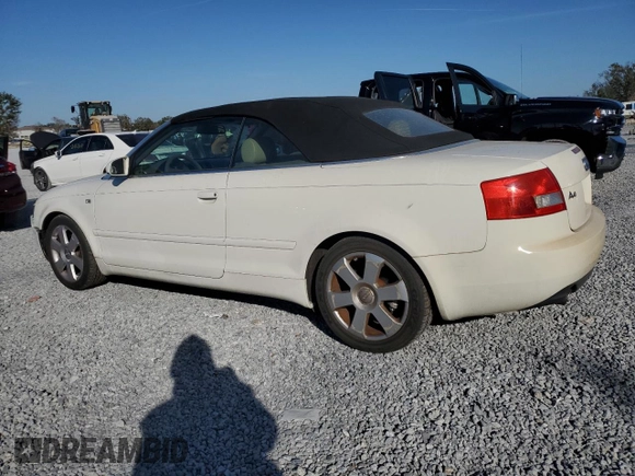 2005 Audi A4 1.8T with VIN WAUAC48H85K012628, listed as a Copart auction lot 86433944 with 162,745 mi miles and Salvage Title. Bid and sale history available at carsss.com. Image 2.
