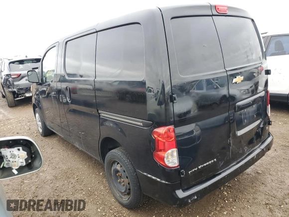 2015 Chevrolet City Express Cargo LS with VIN 3N63M0YN9FK698916, listed as a Copart auction lot 80169864 with 140,853 mi miles and Salvage Title. Bid and sale history available at DreamBid. Image 2.