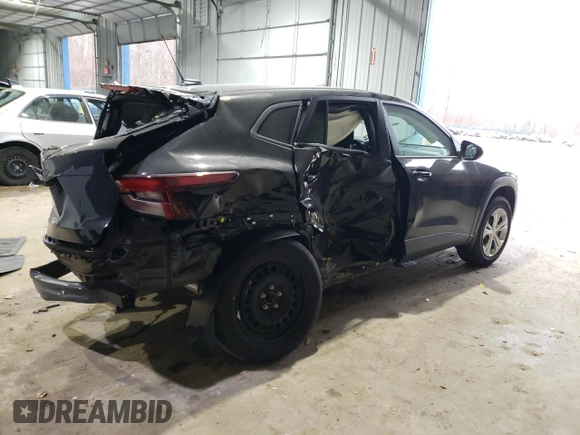 2025 Chevrolet Trax LS with VIN KL77LFEP0SC094524, listed as a Copart auction lot 83878824 with Not Provided miles and Salvage Title. Bid and sale history available at DreamBid. Image 3.