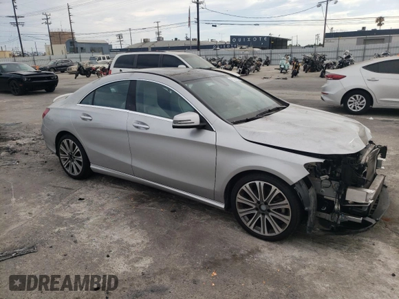 2018 Mercedes-Benz CLA with VIN WDDSJ4EB2JN616638, listed as a Copart auction lot 62434223 with 63,159 mi miles. Bid and sale history available at carsss.com. Image 4.