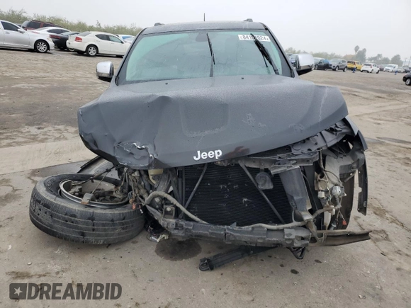 2013 Jeep Grand Cherokee Limited with VIN 1C4RJEBG5DC657005, listed as a Copart auction lot 84101024 with 124,055 mi miles and Salvage Title. Bid and sale history available at carsss.com. Image 5.