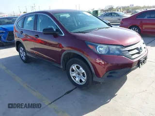 2013 Honda CR-V LX with VIN 5J6RM3H35DL038740, listed as a IAAI auction lot 41734748 with 227,261 mi miles. Bid and sale history available at carsss.com. Image 1.