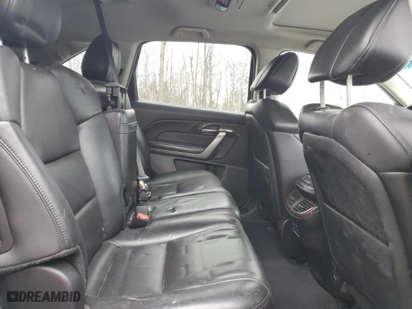 2013 Acura MDX Advance Pkg with VIN 2HNYD2H61DH001939, listed as a Copart auction lot 50712225 with 0 mi miles and Salvage Title. Bid and sale history available at carsss.com. Image 11.