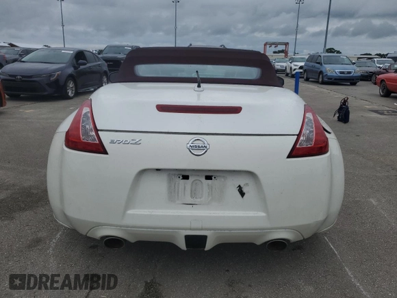 2012 Nissan 370Z Touring with VIN JN1AZ4FH1CM371246, listed as a Copart auction lot 74752074 with 60,688 mi miles and Salvage Title. Bid and sale history available at carsss.com. Image 6.