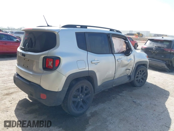 2017 Jeep Renegade Latitude with VIN ZACCJABB9HPF14286, listed as a IAAI auction lot 42042956 with 79,521 mi miles. Bid and sale history available at carsss.com. Image 4.