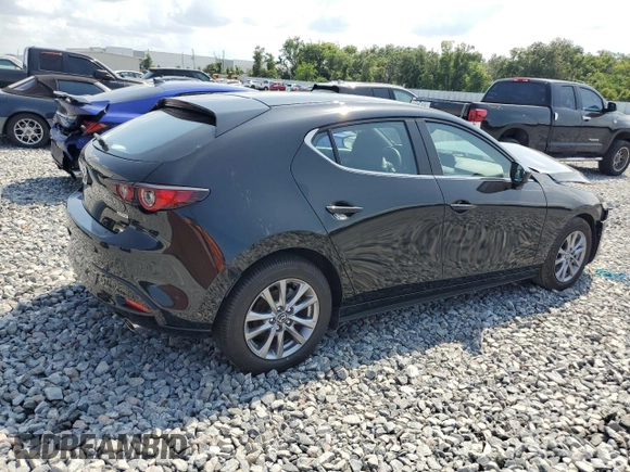 2022 Mazda 3 S with VIN JM1BPAJL2N1519104, listed as a Copart auction lot 56414575 with 54,888 mi miles and Non repairable. Bid and sale history available at DreamBid. Image 3.