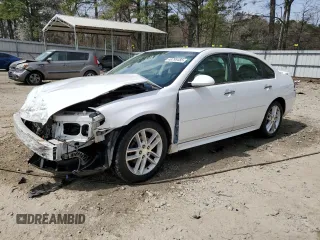 2015 Chevrolet Impala LTZ with VIN 2G1WC5E36F1123129, listed as a Copart auction lot 48795485 with 57,639 mi miles and Salvage Title. Bid and sale history available at DreamBid. Image 1.