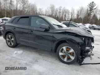 2024 Audi Q5 Komfort with VIN WA1AAAFY1R2134287, listed as a Copart auction lot 45710475 with 5,538 mi miles and Salvage Title. Bid and sale history available at carsss.com. Image 4.