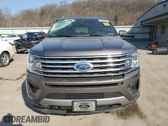 2018 Ford Expedition Max XLT z VIN 1FMJK1JT7JEA30061, wystawiony jako Copart lot #48058575 z przebiegiem 99 189 mil mil oraz Szkoda całkowita • Salvage title. Historia ofert i sprzedaży dostępna na DreamBid. Obrazek 5.