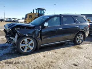 2013 Dodge Durango Citadel with VIN 1C4RDJEG1DC701187, listed as a Copart auction lot 48036895 with Not Provided miles and Salvage Title. Bid and sale history available at carsss.com. Image 1.