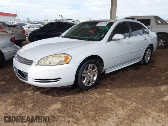 2013 Chevrolet Impala LT with VIN 2G1WG5E36D1197328, listed as a IAAI auction lot 42035898 with 159,476 mi miles and . Bid and sale history available at DreamBid. Image 2.