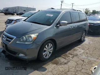 2007 Honda Odyssey Touring with VIN 5FNRL38897B025338, listed as a Copart auction lot 65229974 with 0 mi miles and Salvage Title. Bid and sale history available at carsss.com. Image 1.