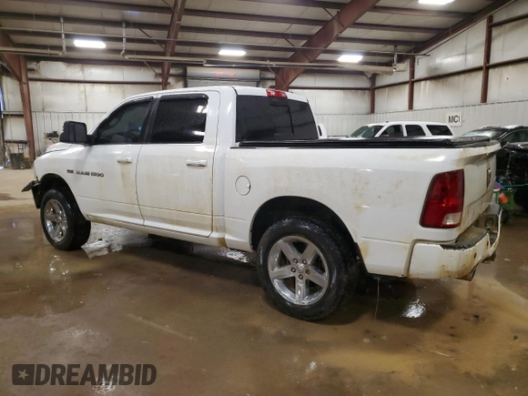 2012 Ram 1500 Sport with VIN 1C6RD7MT7CS204447, listed as a Copart auction lot 88131245 with 128,427 mi miles and Clean title. Bid and sale history available at DreamBid. Image 2.