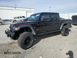 2021 Jeep Gladiator Rubicon с VIN 1C6JJTBM4ML500287, выставлен на аукционе Copart как лот 47615385 с пробегом 34 792 миль миль и Списание • Salvage title. История ставок и продаж доступна на DreamBid. Изображение 1.