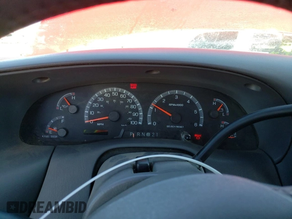 2003 Ford F-150 XL with VIN 2FTRX18L43CA27335, listed as a Copart auction lot 42251385 with 0 mi miles and Salvage Title. Bid and sale history available at carsss.com. Image 9.