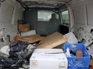 2012 Ford Econoline Cargo Commercial with VIN 1FTNE1EL7CDA36295, listed as a Copart auction lot 88101185 with 177,827 mi miles and Clean Title. Bid and sale history available at carsss.com. Image 10.
