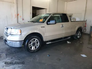 2007 Ford F-150 STX with VIN 1FTRX12W97FB81777, listed as a Copart auction lot 46642895 with 324,976 mi miles and Salvage Title. Bid and sale history available at carsss.com. Image 1.
