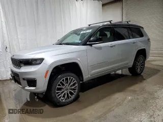 2021 Jeep Grand Cherokee Summit Reserve с VIN 1C4RJKEG9M8129609, выставлен на аукционе Copart как лот 42160115 с пробегом 48 385 миль миль и Списание • Salvage title. История ставок и продаж доступна на DreamBid. Изображение 1.