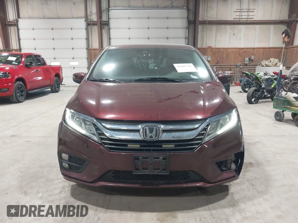 2020 Honda Odyssey EX-L with VIN 5FNRL6H76LB050622, listed as a IAAI auction lot 41886746 with 75,597 mi miles. Bid and sale history available at carsss.com. Image 12.