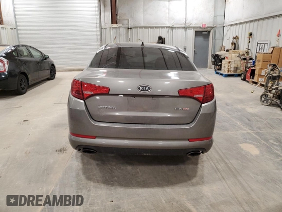 2012 Kia Optima EX with VIN 5XXGN4A76CG066641, listed as a Copart auction lot 54787315 with 162,156 mi miles and Non Repairable. Bid and sale history available at carsss.com. Image 6.