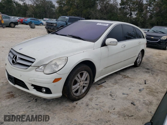 2008 Mercedes-Benz R 3.5L with VIN 4JGCB56EX8A076494, listed as a Copart auction lot 41799555 with 203,295 mi miles and Clean title. Bid and sale history available at DreamBid. Image 1.
