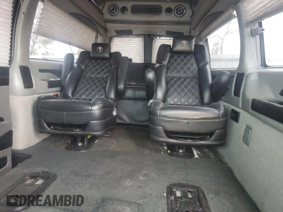 2020 GMC Savana Cargo Van with VIN 1GTW7BFG2L1262154, listed as a Copart auction lot 75292064 with 0 mi miles and Non Repairable. Bid and sale history available at carsss.com. Image 10.