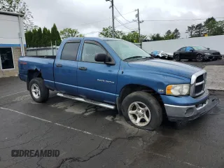 2005 Dodge 1500 SLT z VIN 1D7HU18DX5S291791, wystawiony jako Copart lot #58835875 z przebiegiem 107 943 mil mil oraz Szkoda całkowita • Salvage title. Historia ofert i sprzedaży dostępna na DreamBid. Obrazek 4.