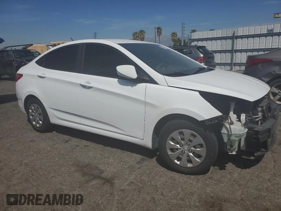 2017 Hyundai Accent SE with VIN KMHCT4AE6HU247125, listed as a Copart auction lot 53802925 with 115,746 mi miles and Salvage Title. Bid and sale history available at carsss.com. Image 4.