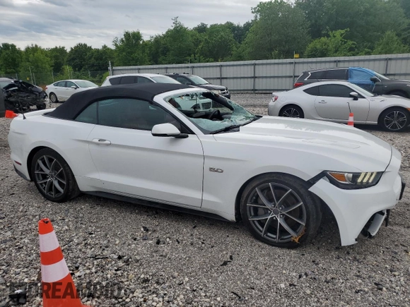 2016 Ford Mustang GT Premium z VIN 1FATP8FF0G5209048, wystawiony jako Copart lot #55021455 z przebiegiem 61 503 mil mil oraz Szkoda całkowita • Salvage title. Historia ofert i sprzedaży dostępna na DreamBid. Obrazek 4.