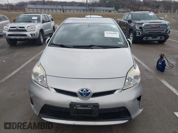 2013 Toyota Prius One with VIN JTDKN3DU6D5694369, listed as a IAAI auction lot 41486868 with 181,403 mi miles. Bid and sale history available at carsss.com. Image 12.